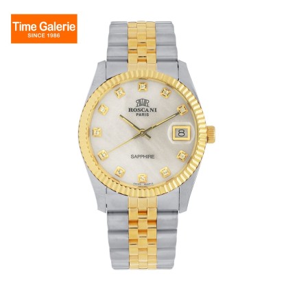 ROSCANI ROSW497650 35MM White Dial Stainless Steel Strap Analog Women Watch